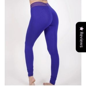 Heather presley transparent band leggings